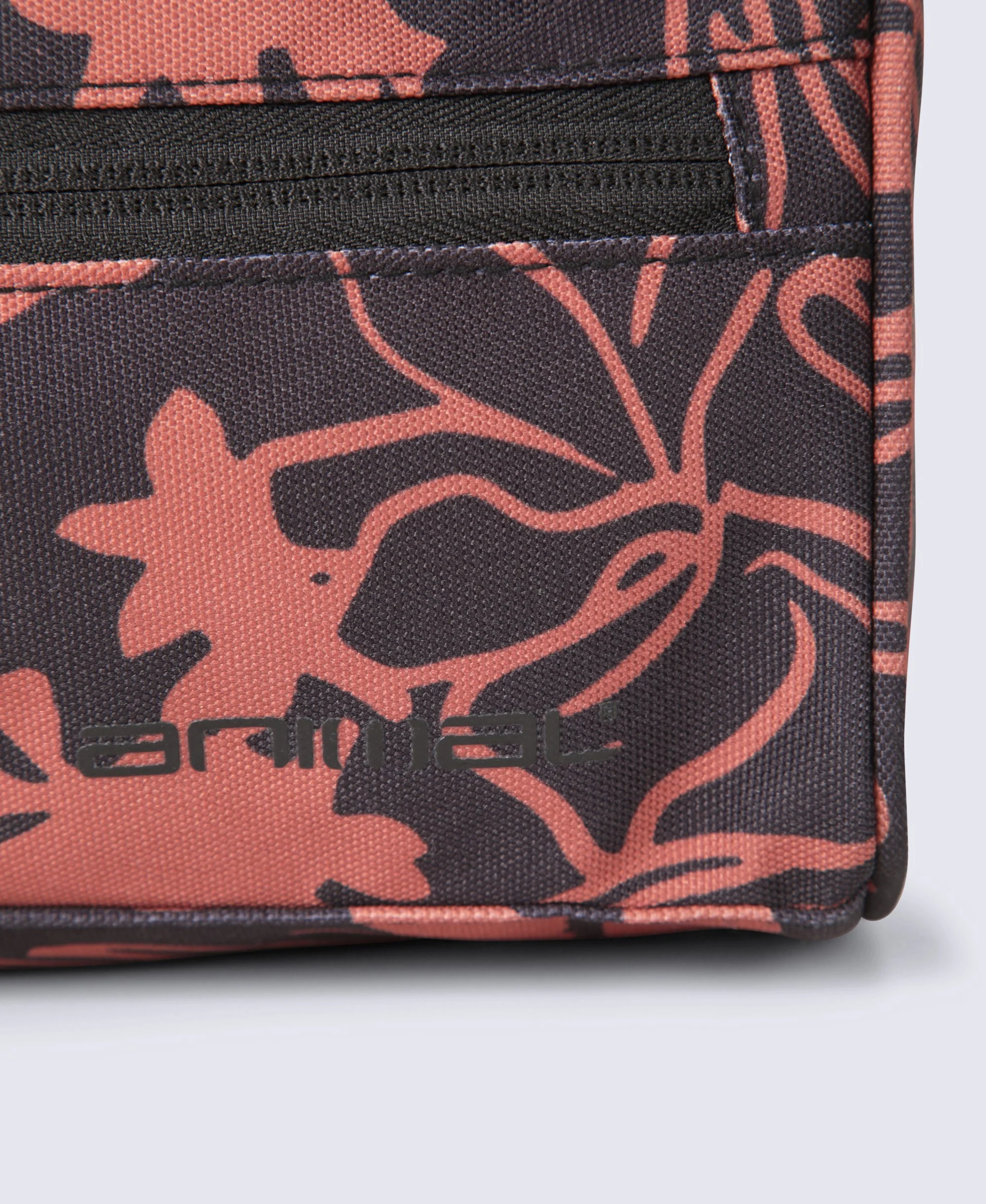 Printed Wash Bag - Rust - Image 5