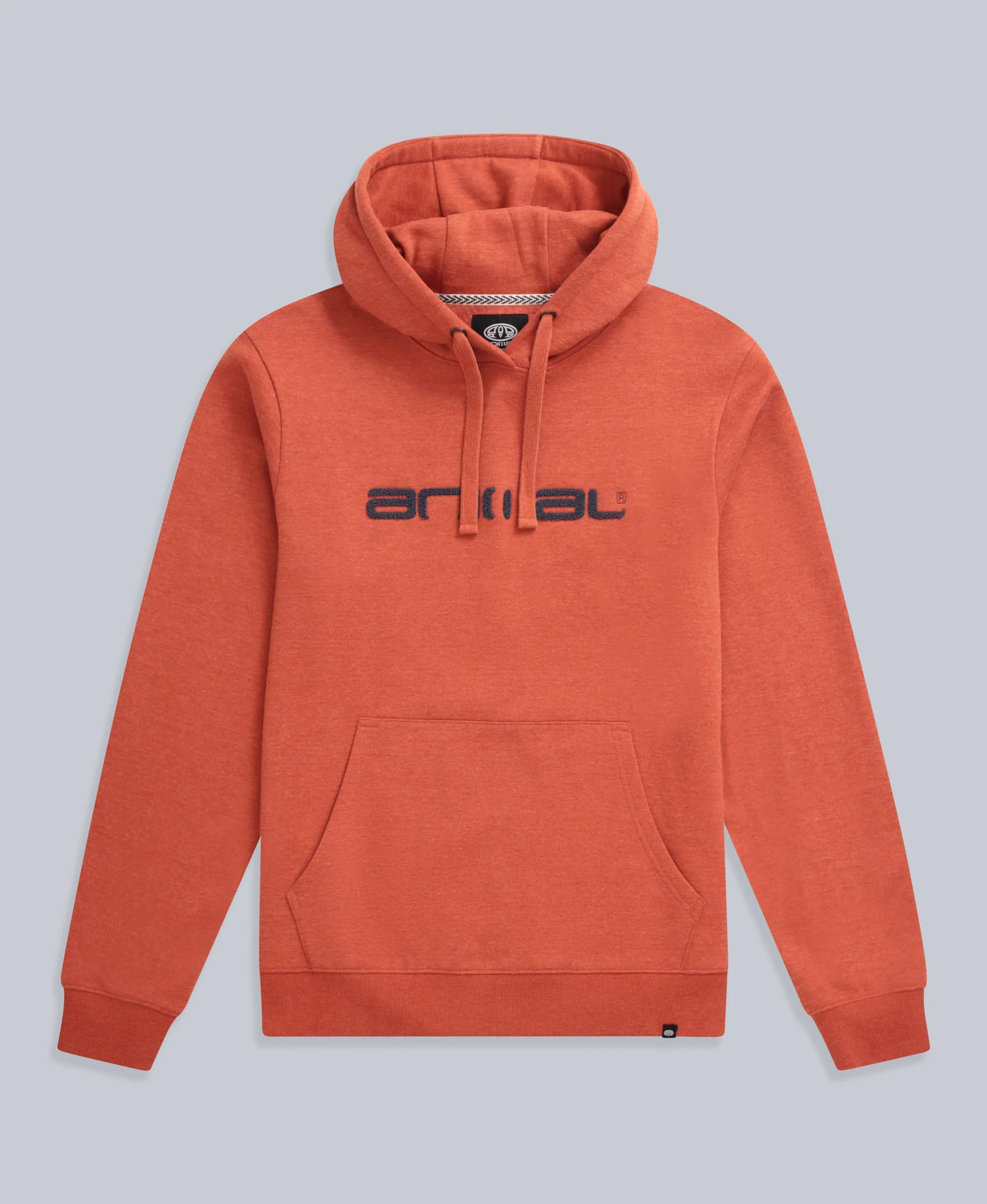 Rocky Mens Hoodie - Orange - Image 6