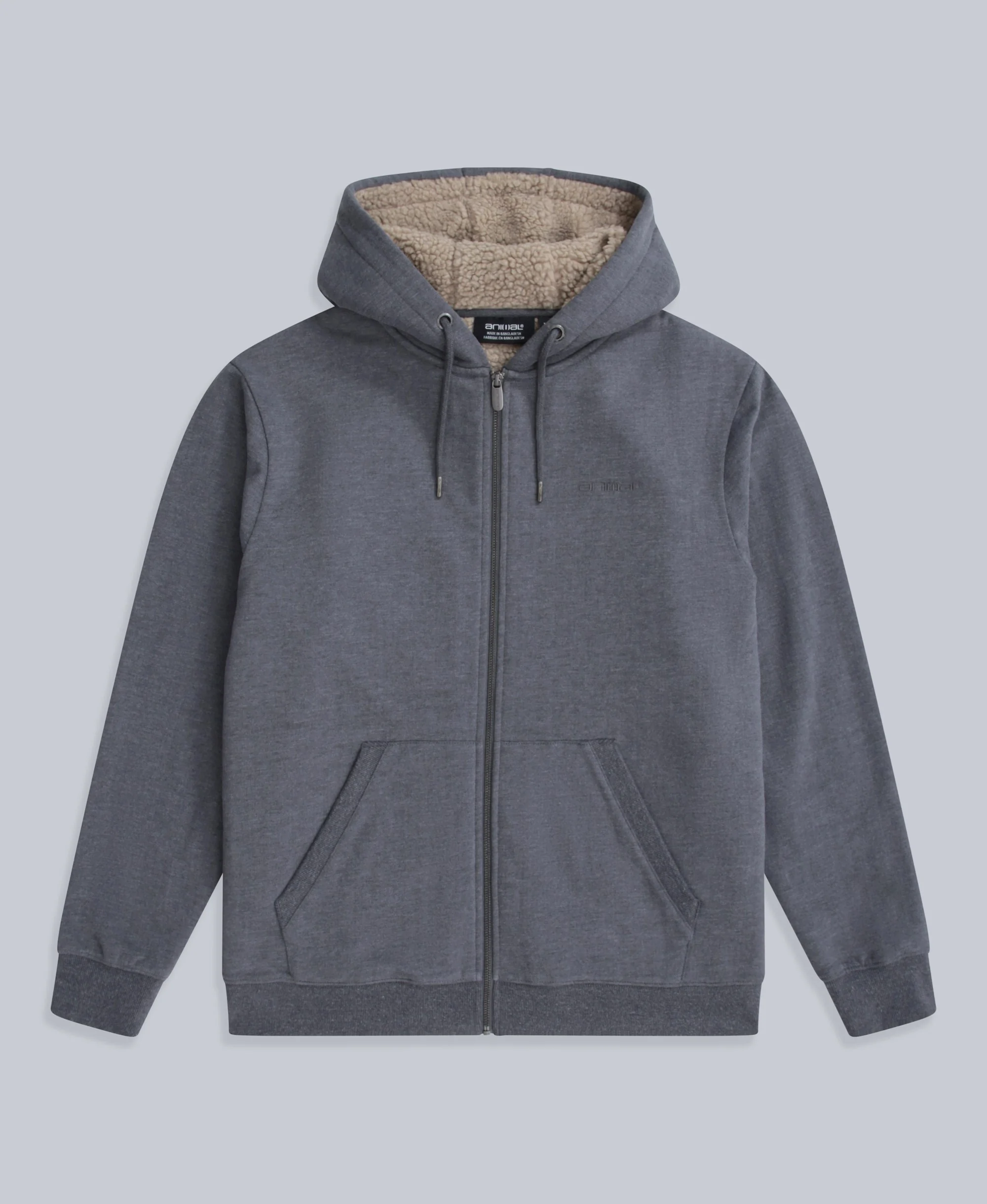 Samuel Mens Hoodie - Charcoal - Image 10