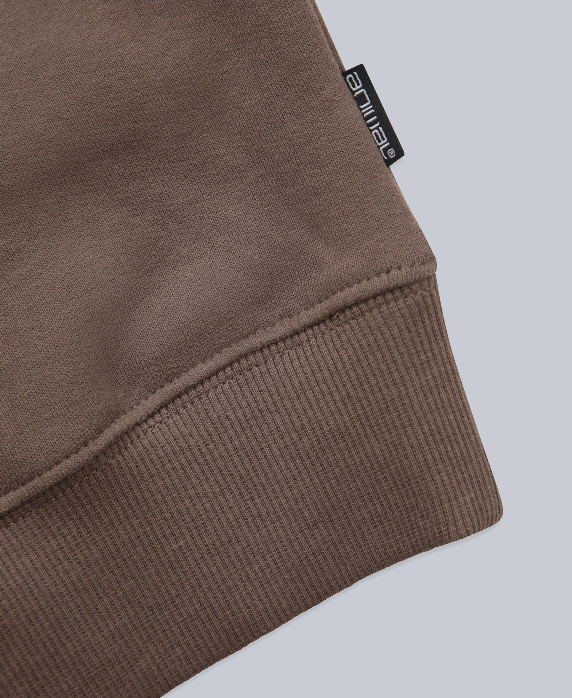Sid Mens Half-Zip Sweat - Brown - Image 10