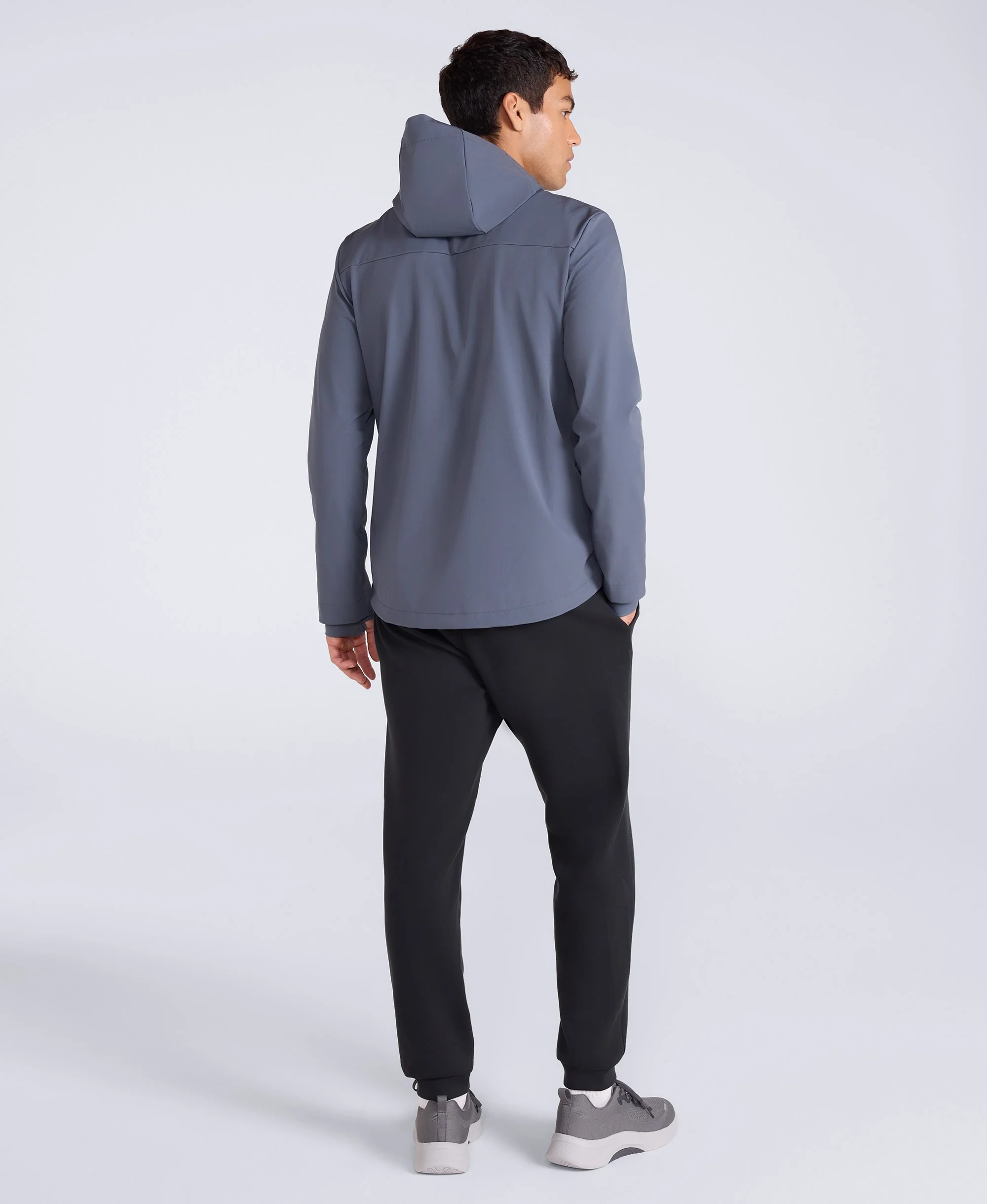 Solstice Mens Active Softshell Jacket - Charcoal - Image 4