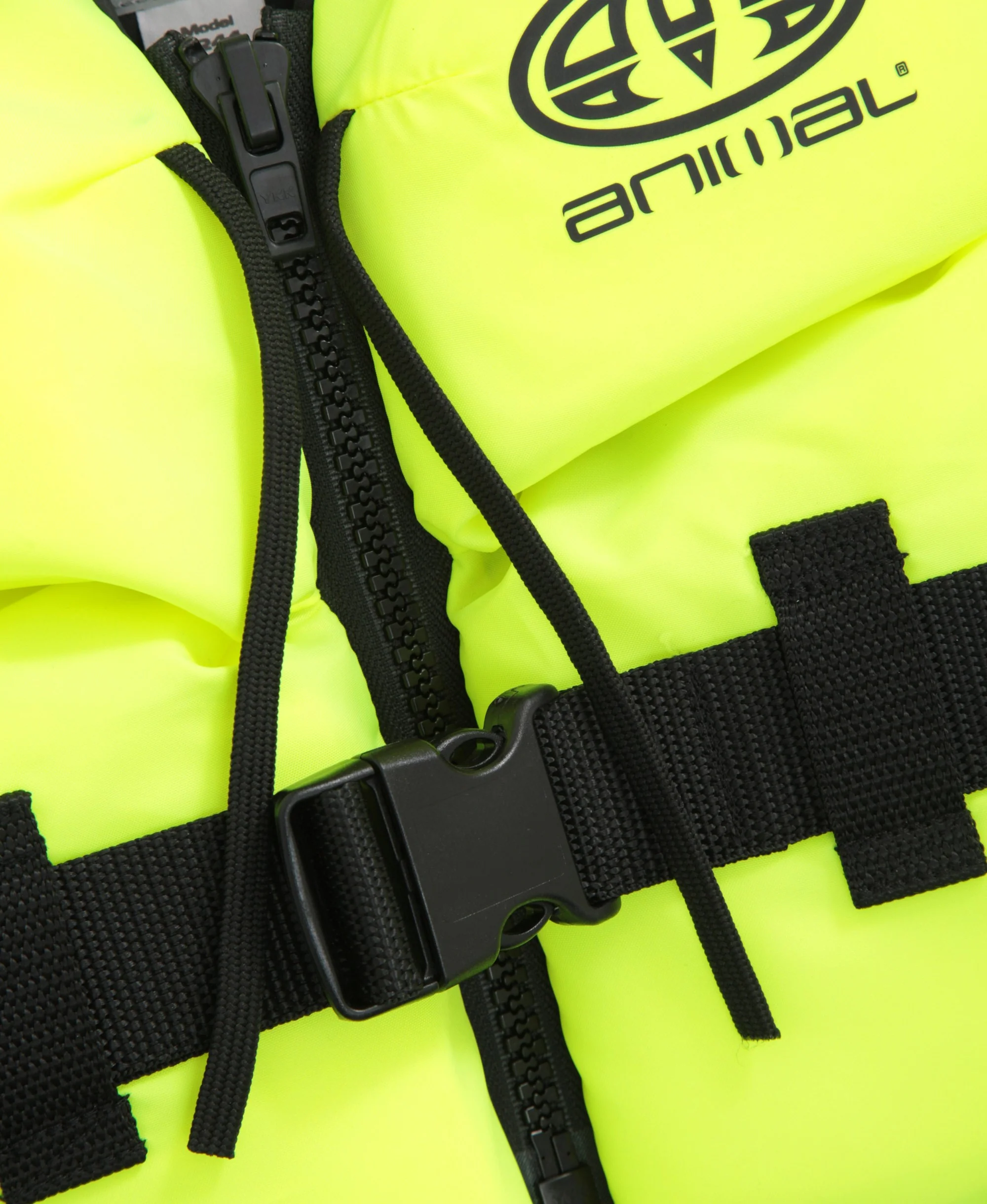 Split Front Kids Lifejacket - Yellow - Image 4