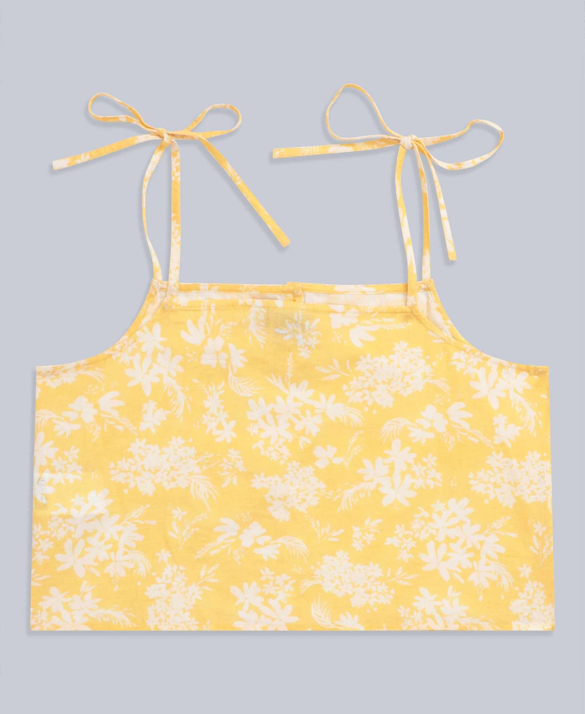 Stella Womens Cropped Cami - Yellow - Image 6