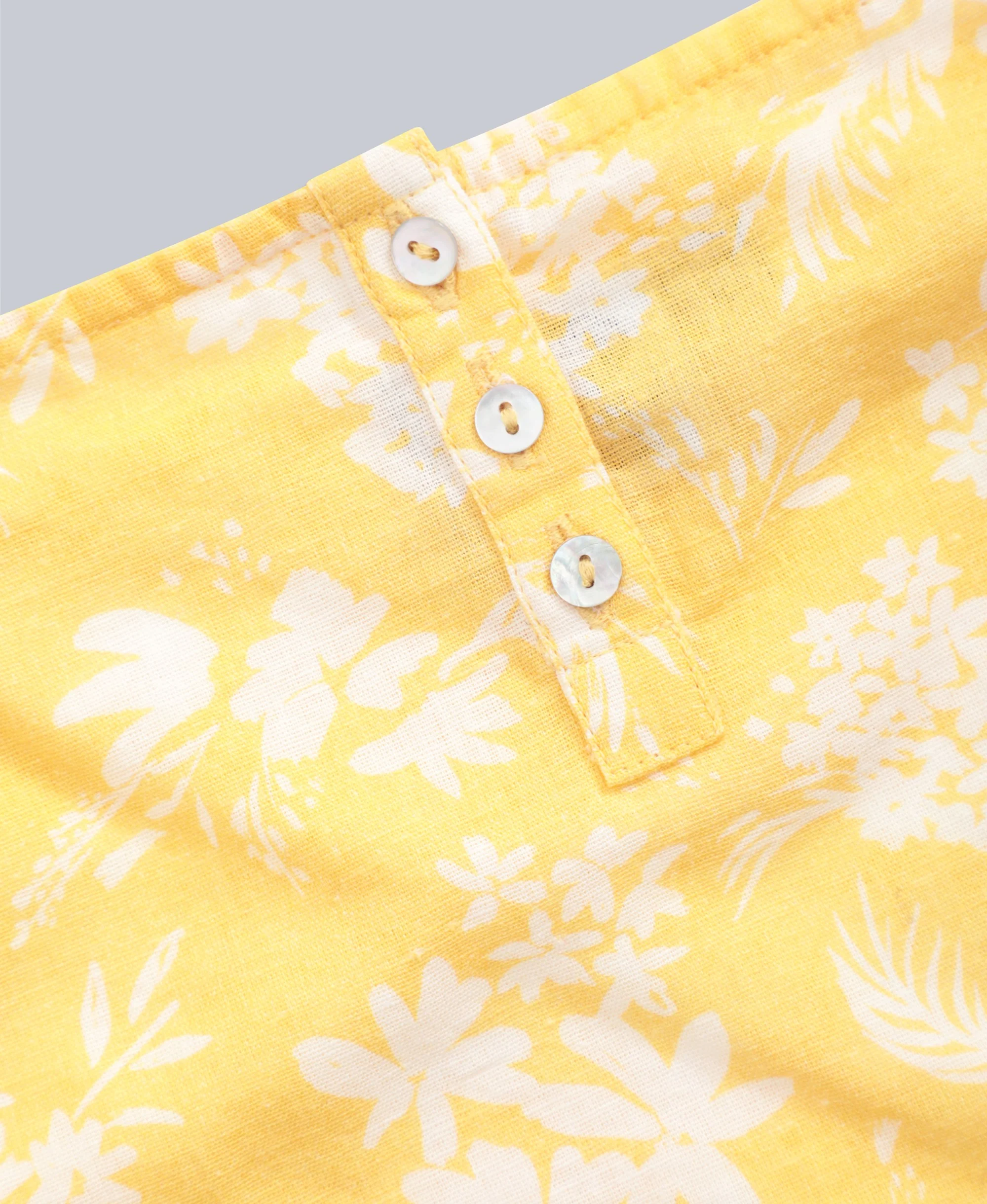 Stella Womens Cropped Cami - Yellow - Image 7
