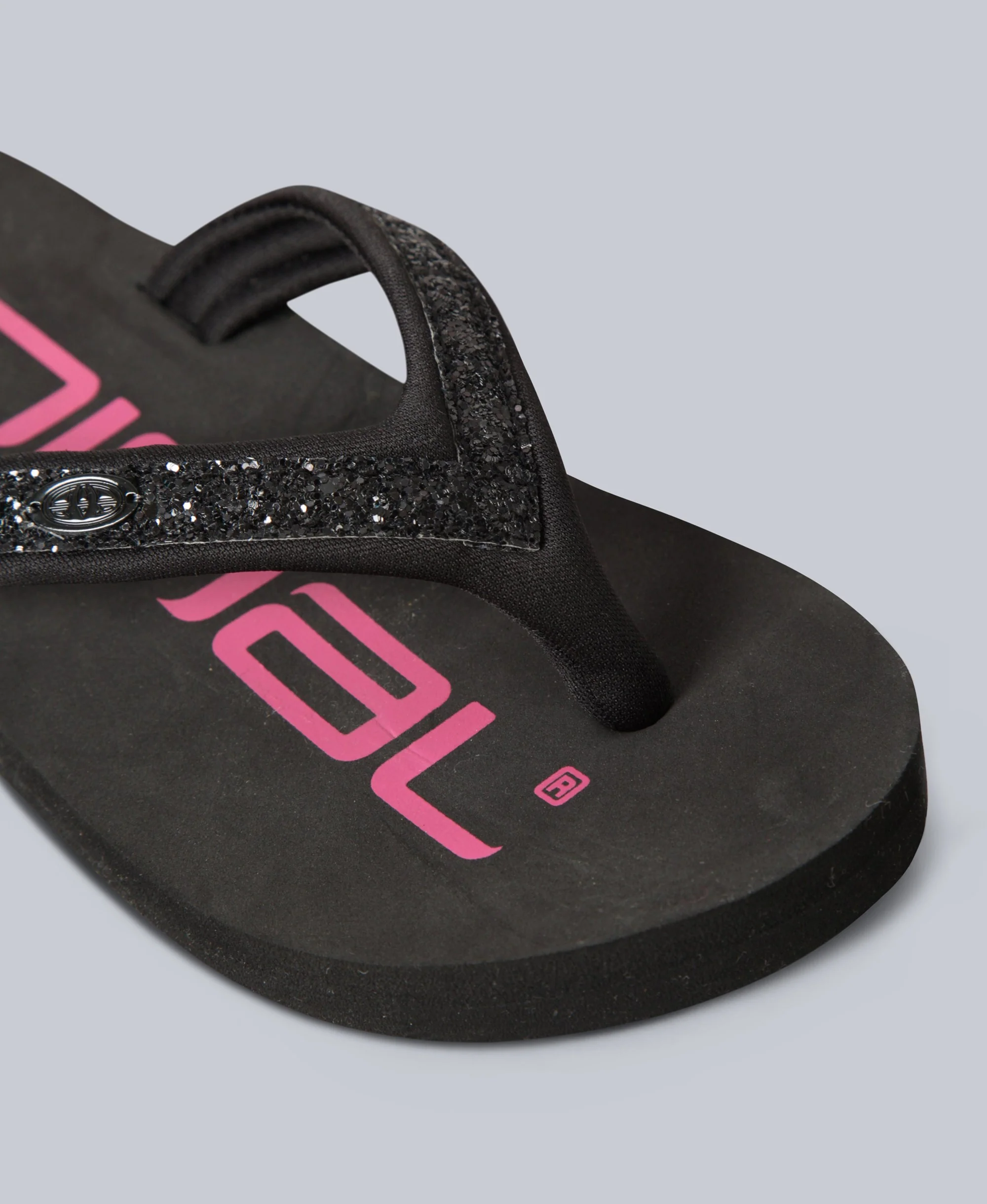 Swish Kids Flip-Flops - Jet Black - Image 4