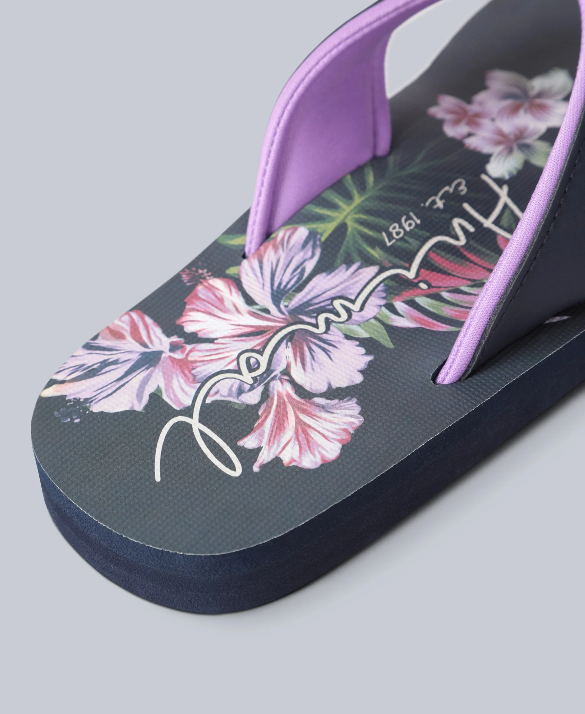 Swish Womens Flip-Flops - Light Purple - Image 5