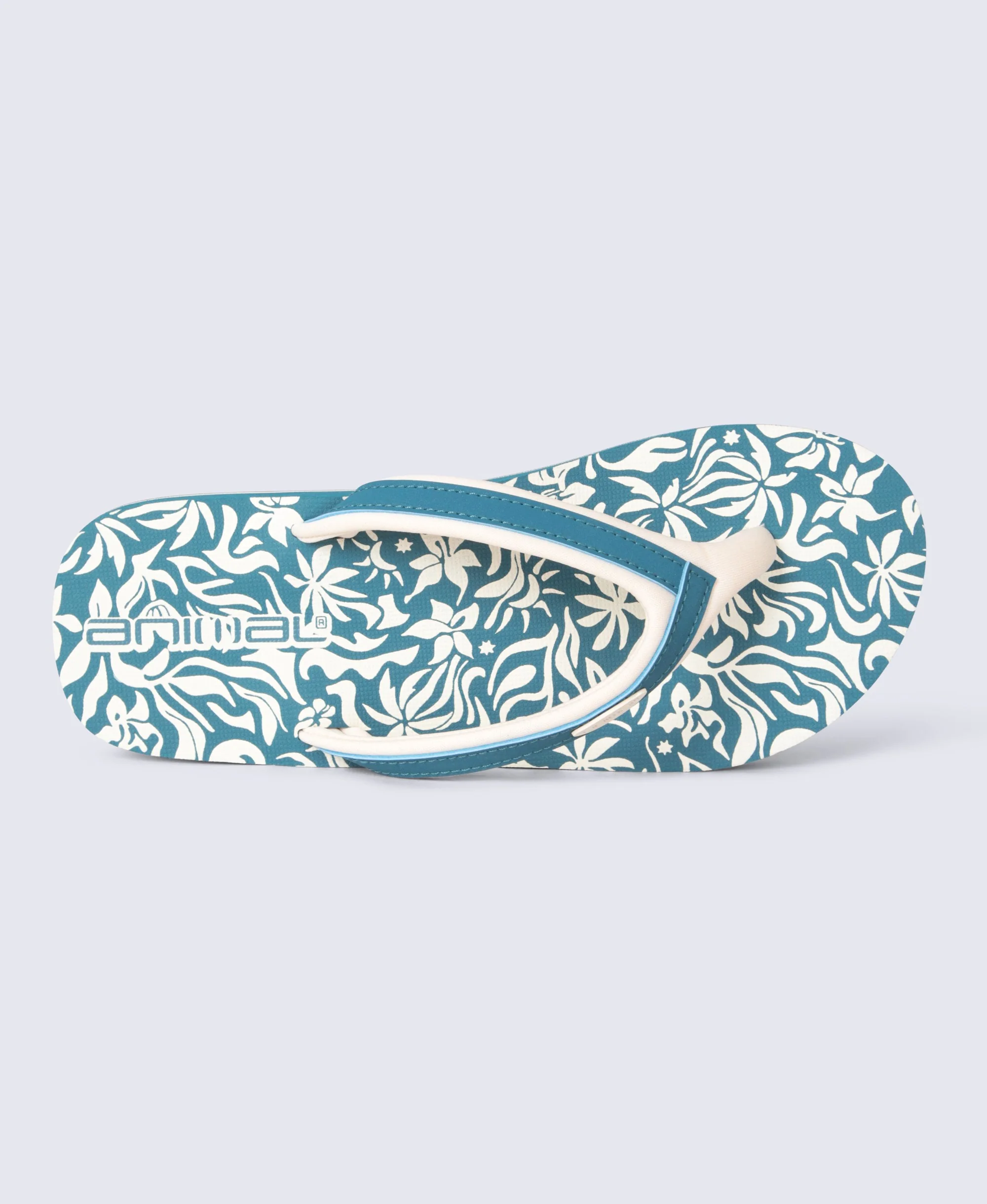 Swish Womens Flip-Flops - Turquoise - Image 2