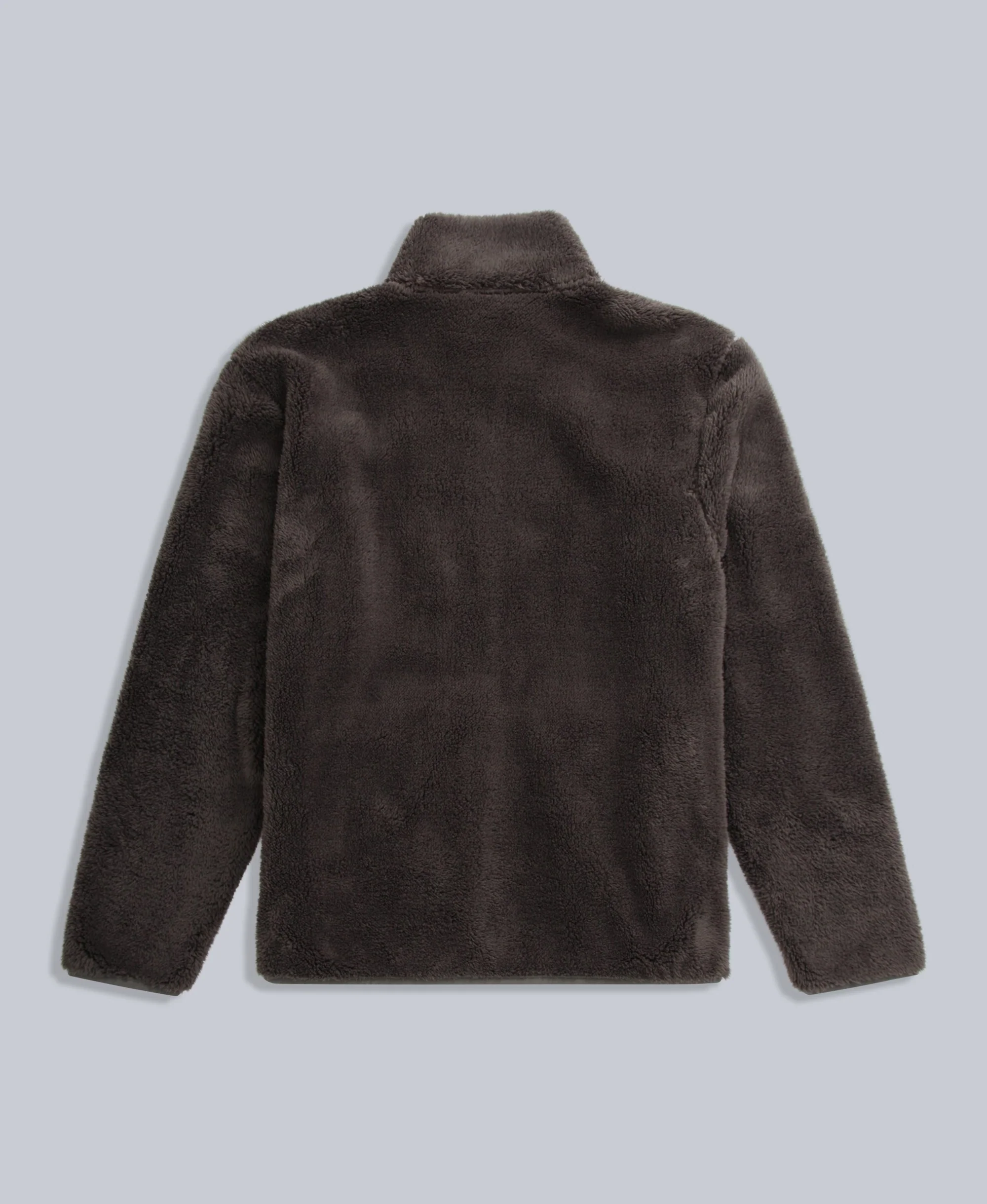 Teddy Mens Fleece Jacket - Dark Khaki - Image 6