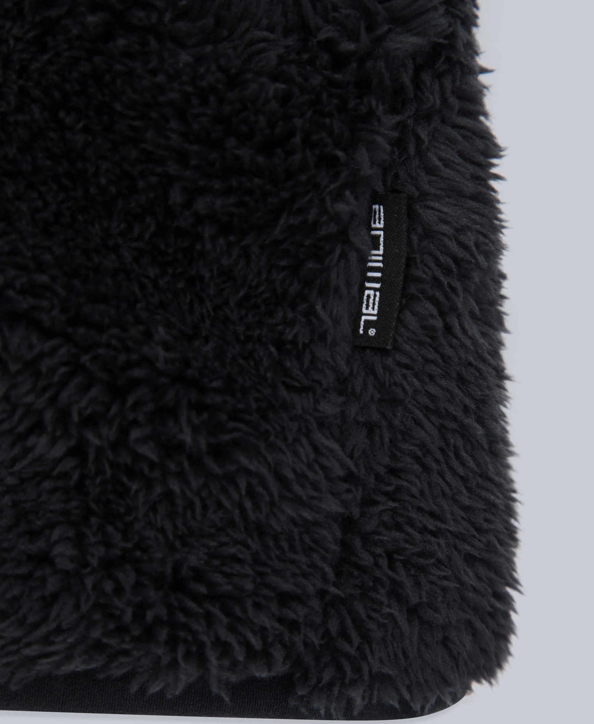 Teddy Womens Full Zip Fleece - Jet Black - Image 9