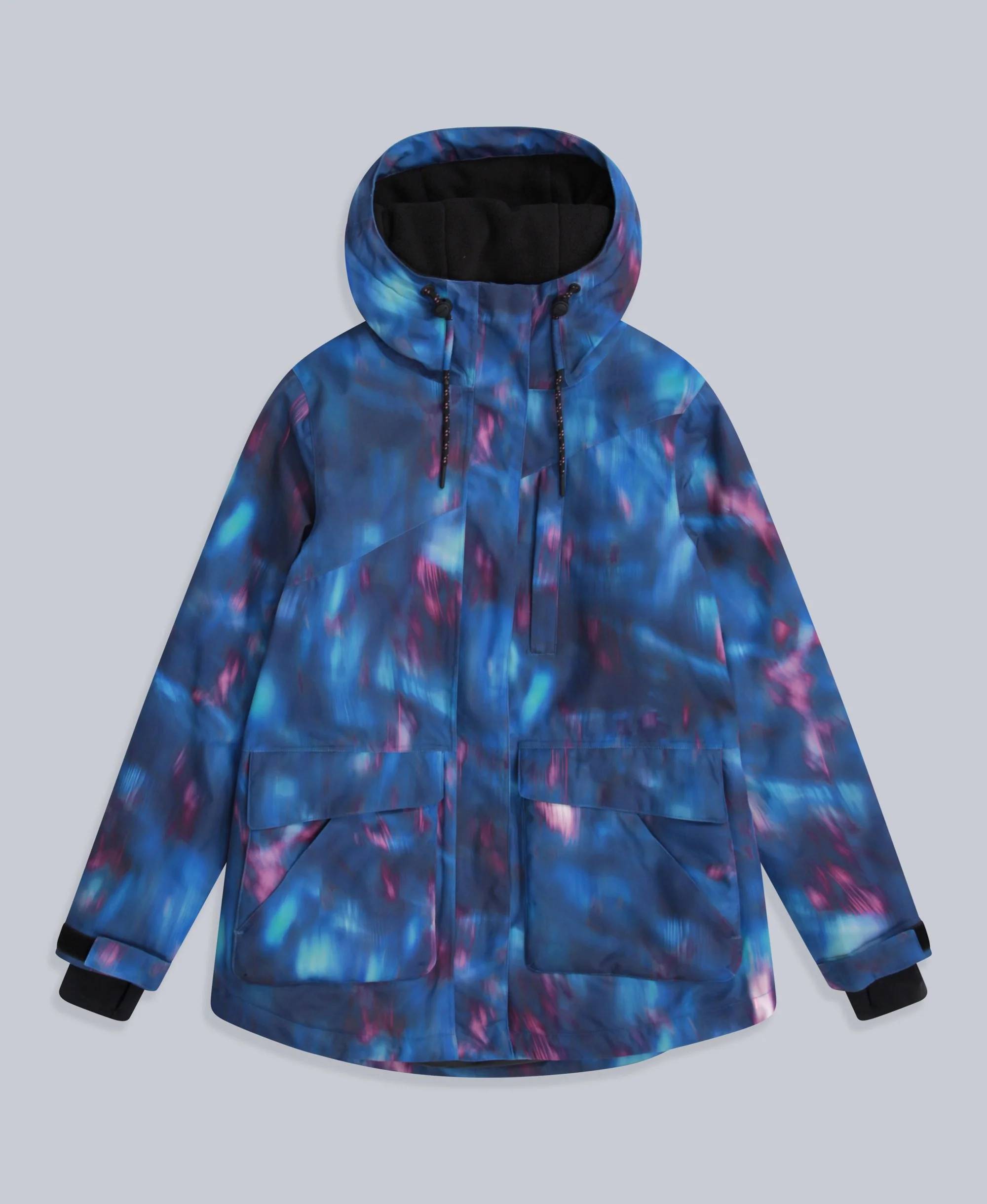 Tignes Printed Womens Snow Jacket - Purple - Image 8
