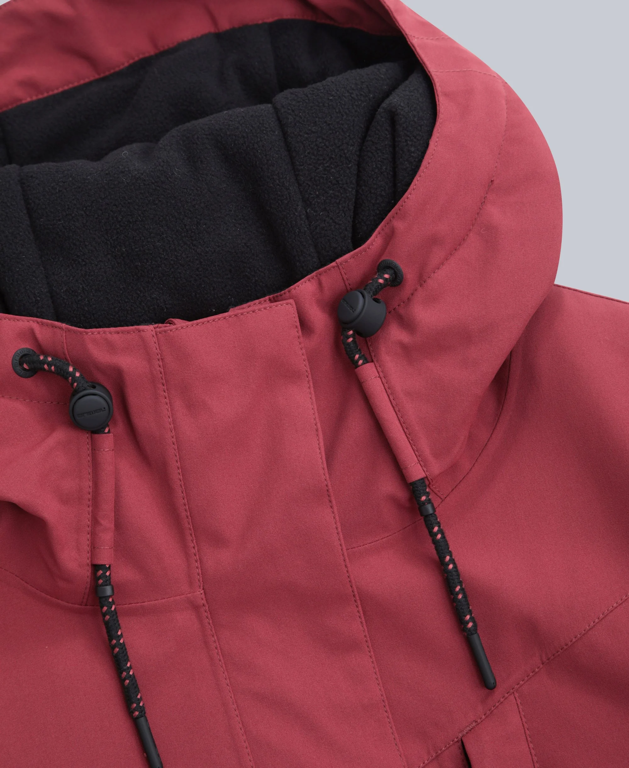 Tignes Womens Snow Jacket - Red - Image 8