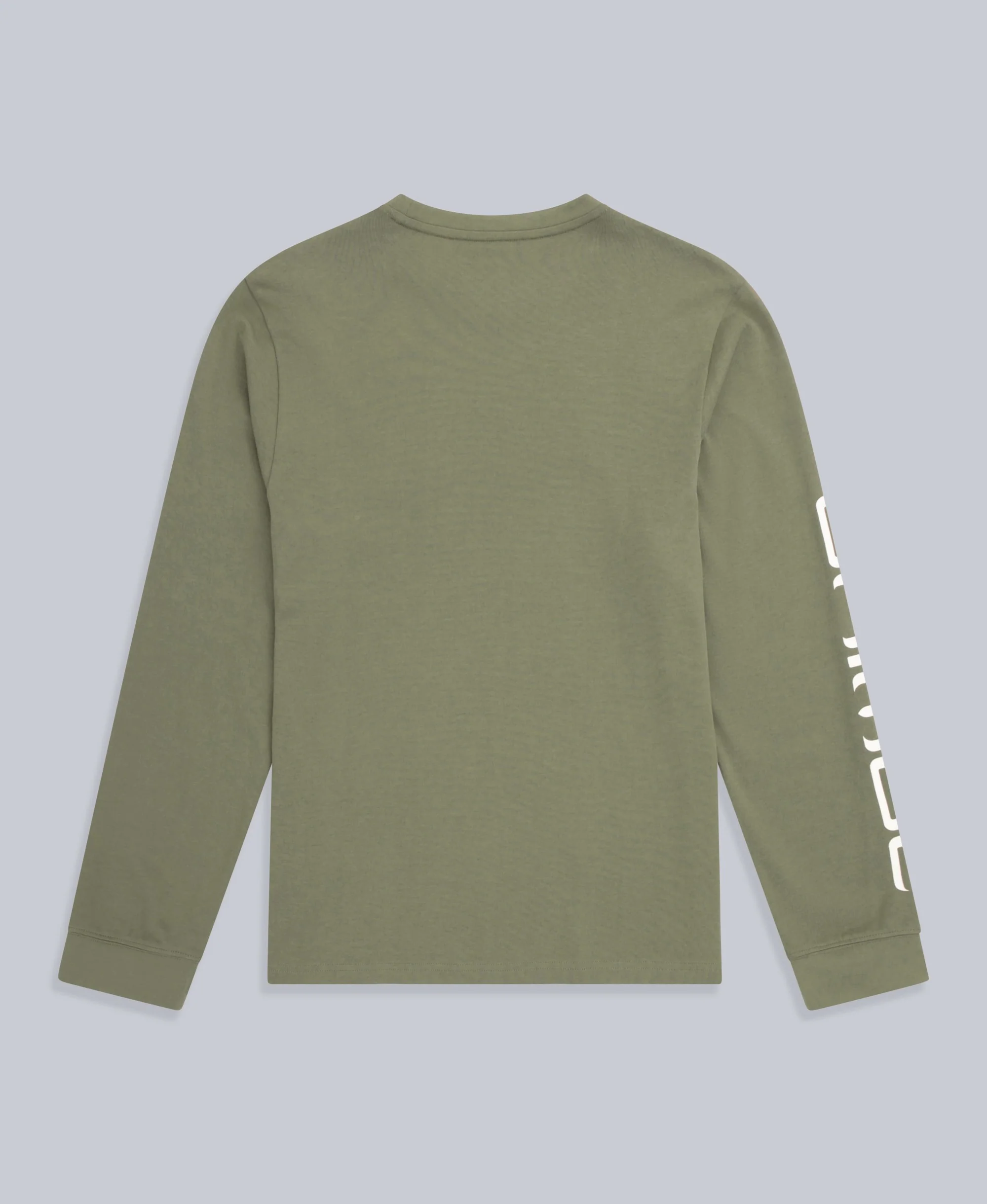 Tommy Mens Graphic Long Sleeve Tee - Khaki - Image 7