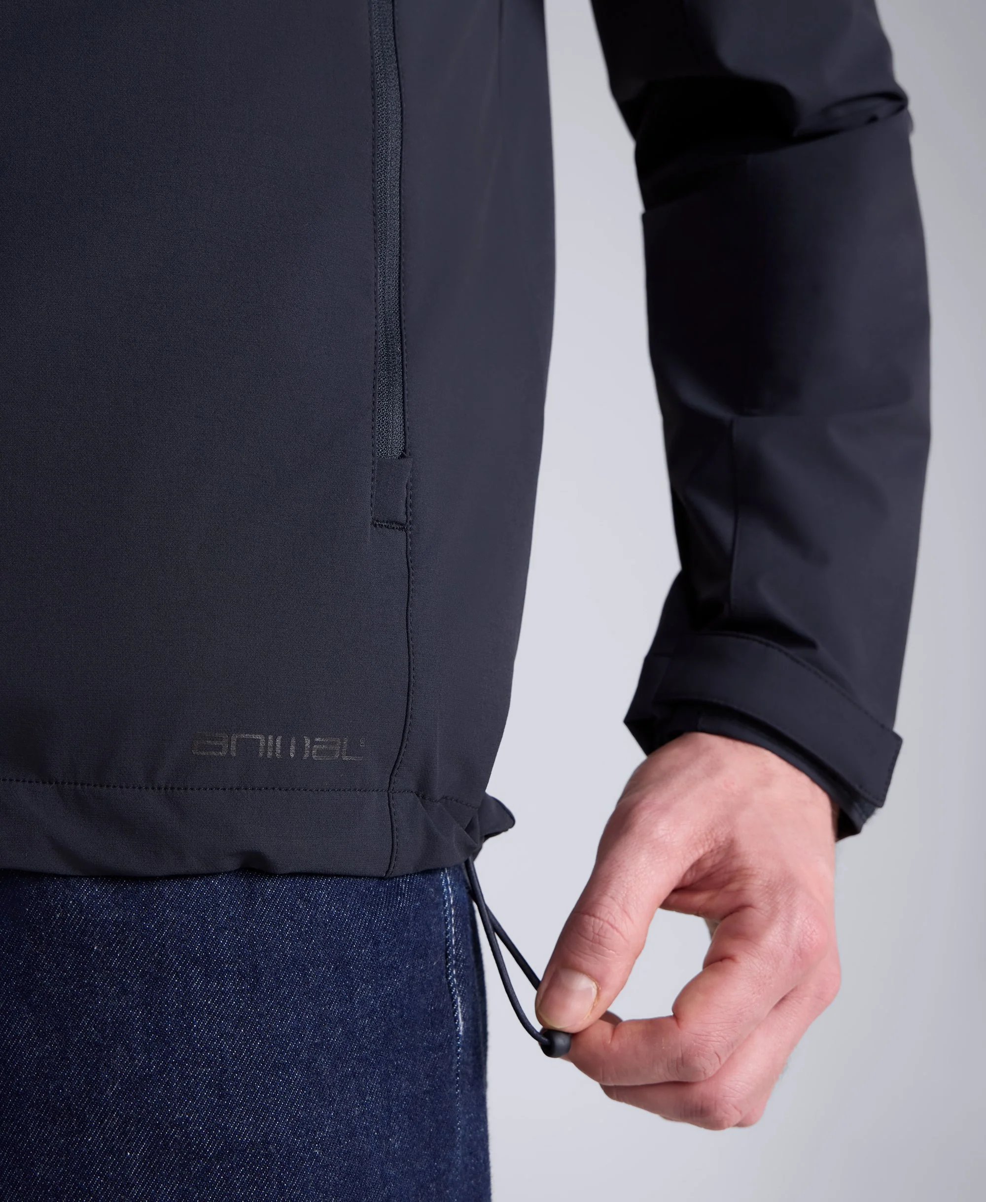 Torino Mens Packable Softshell Jacket - Black - Image 3