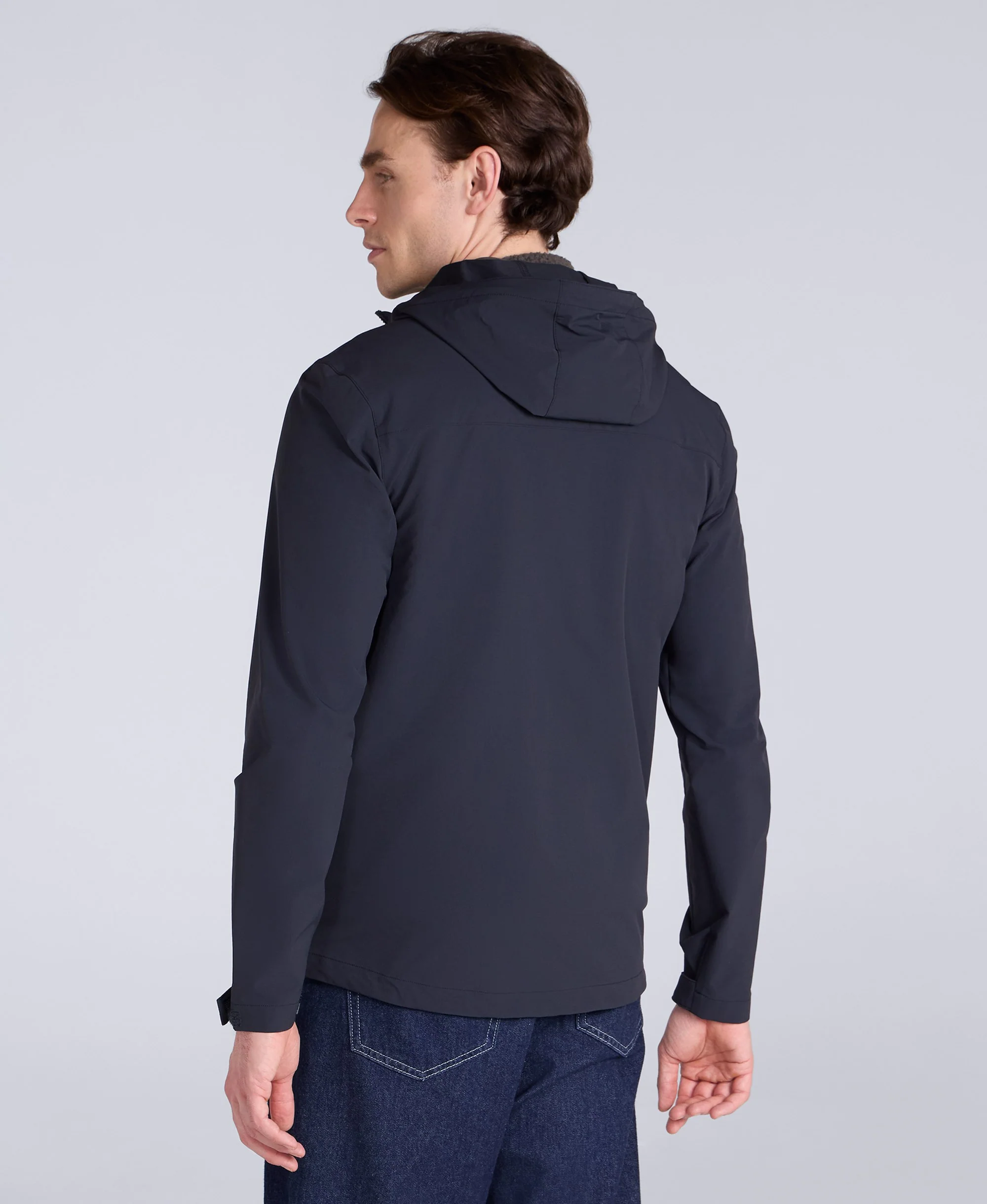 Torino Mens Packable Softshell Jacket - Black - Image 5