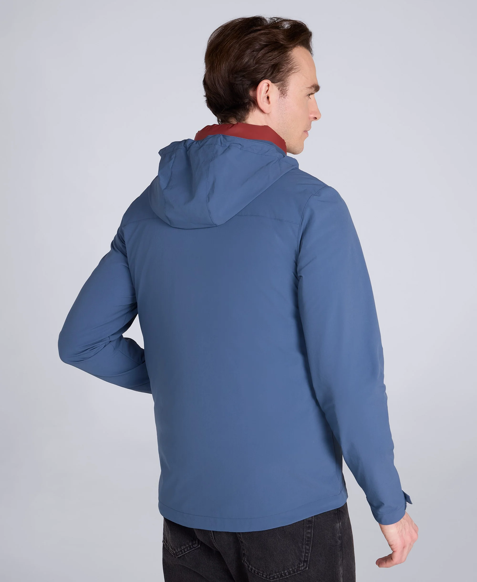 Torino Mens Packable Softshell Jacket - Blue - Image 3