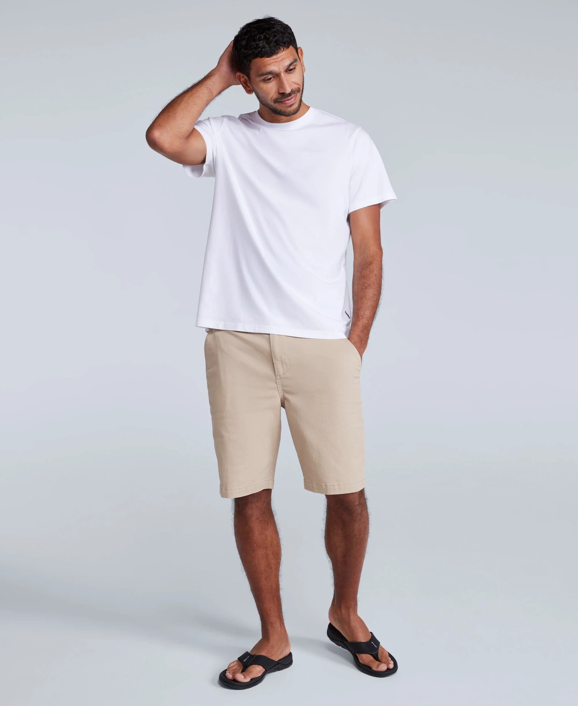 Westbay Mens Chino Shorts - Beige - Image 2