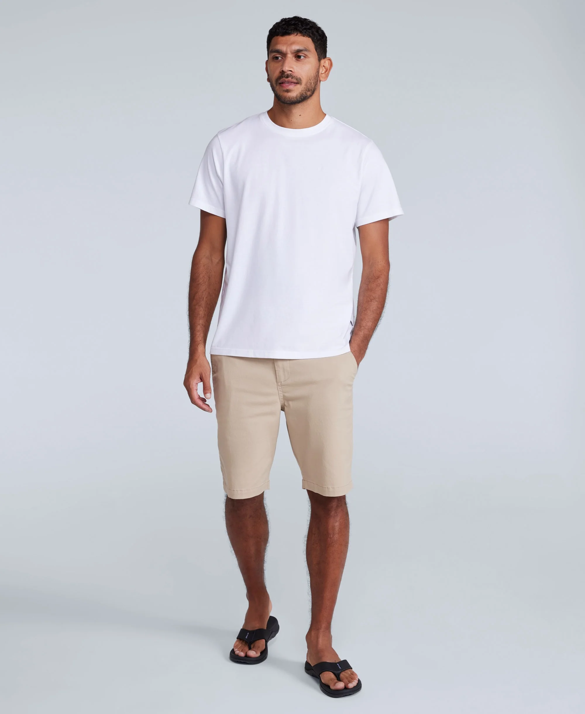 Westbay Mens Chino Shorts - Beige - Image 4