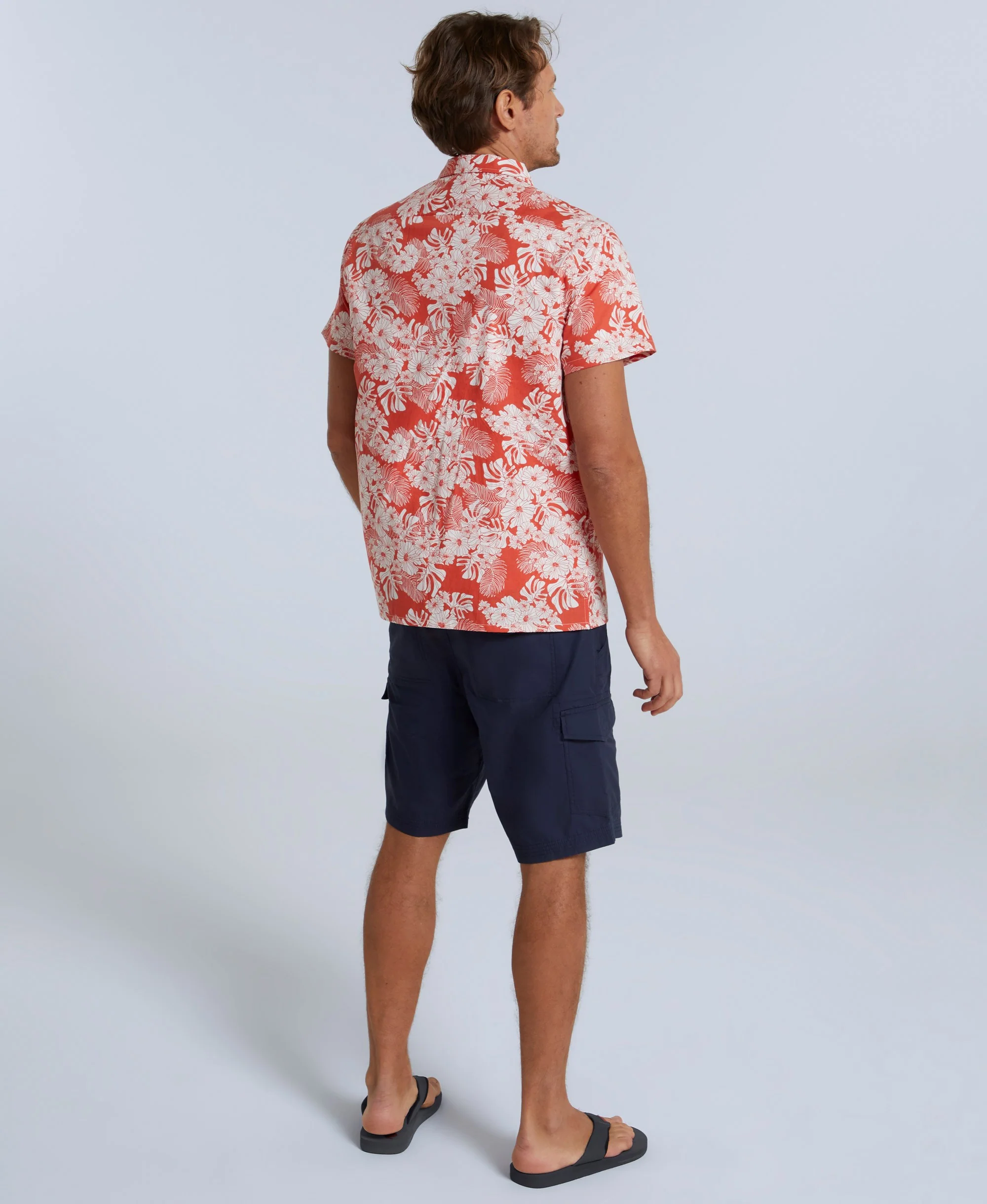 Will Mens Printed Shirt - Red - Image 4