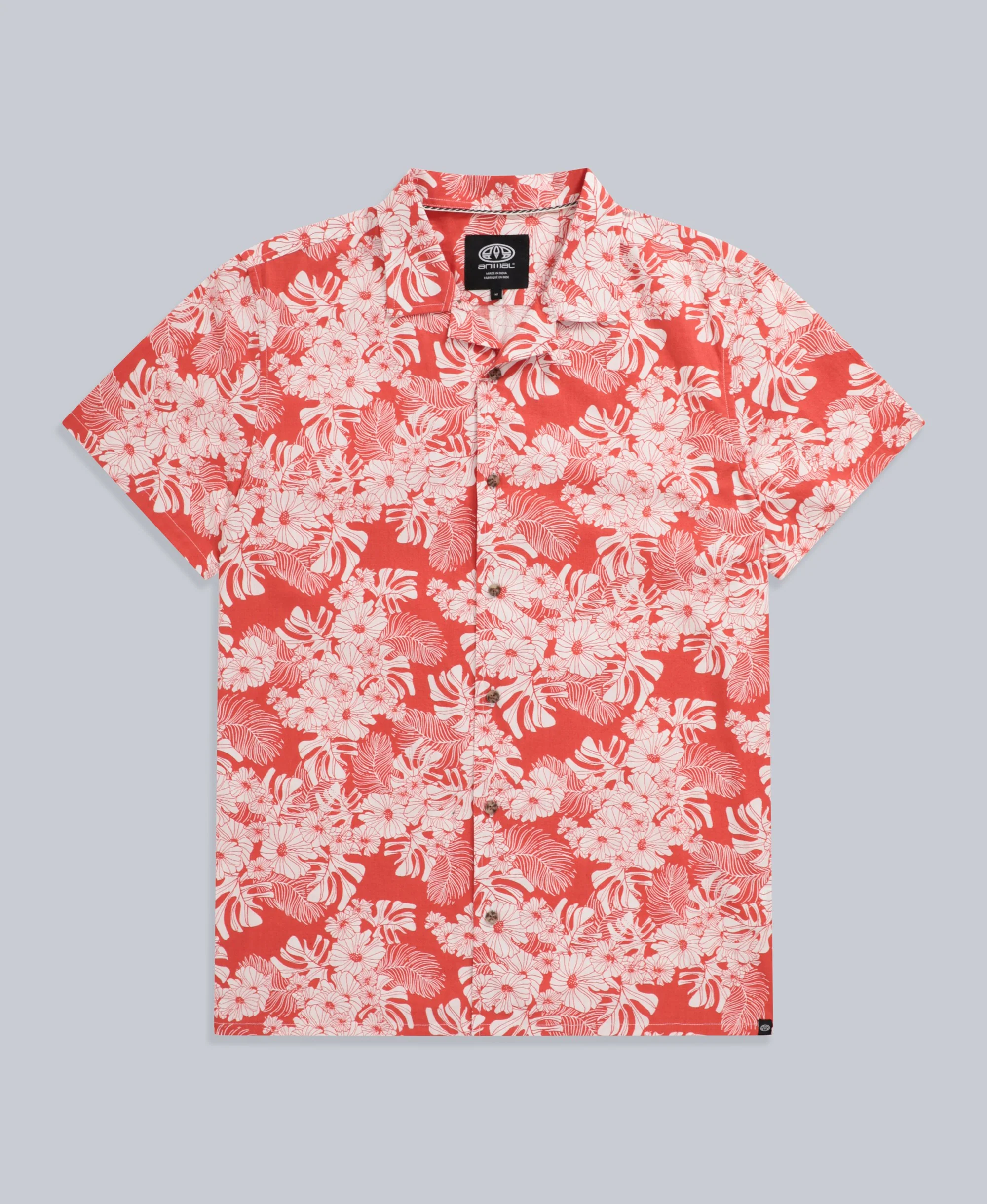 Will Mens Printed Shirt - Red - Image 5