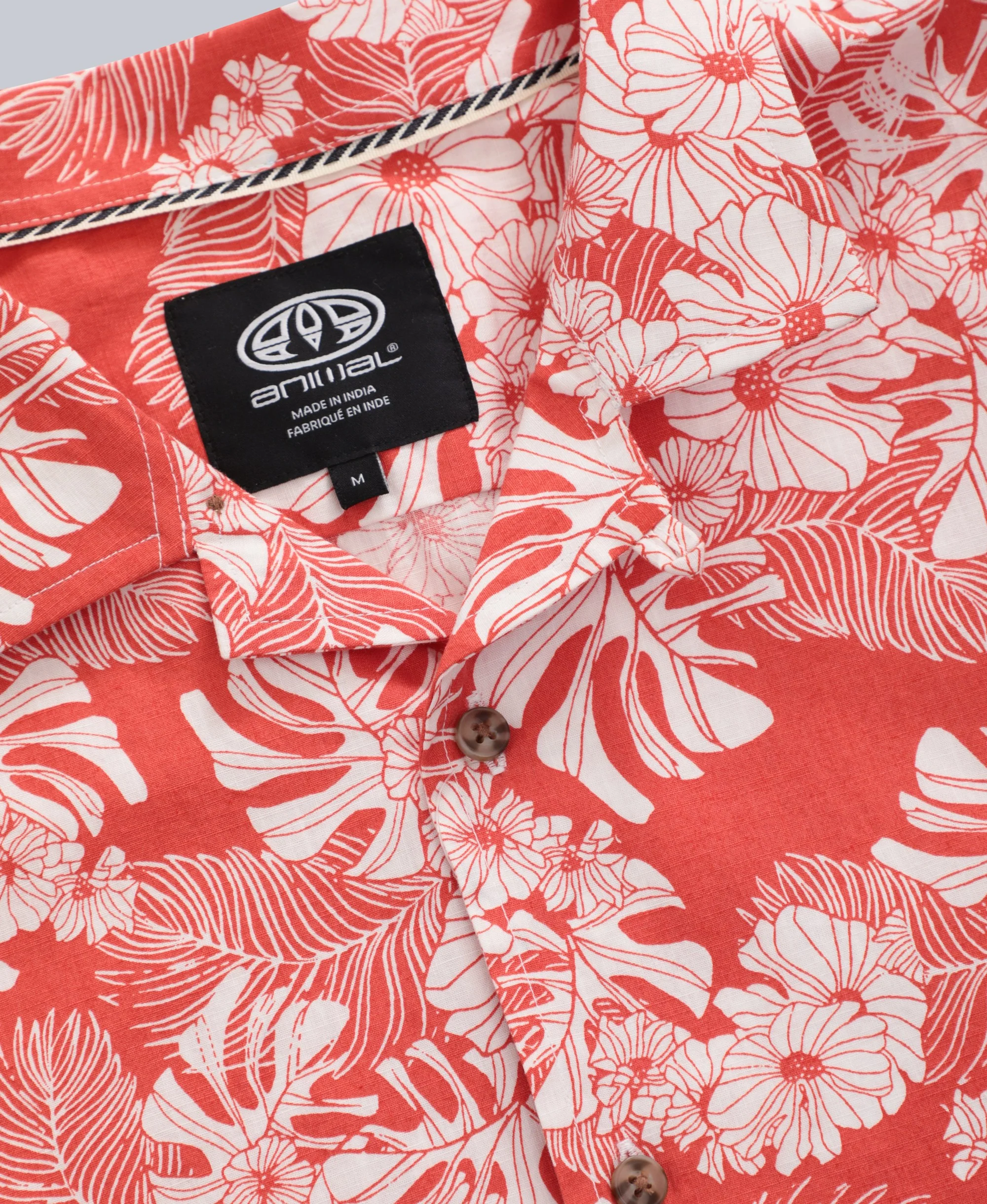 Will Mens Printed Shirt - Red - Image 7
