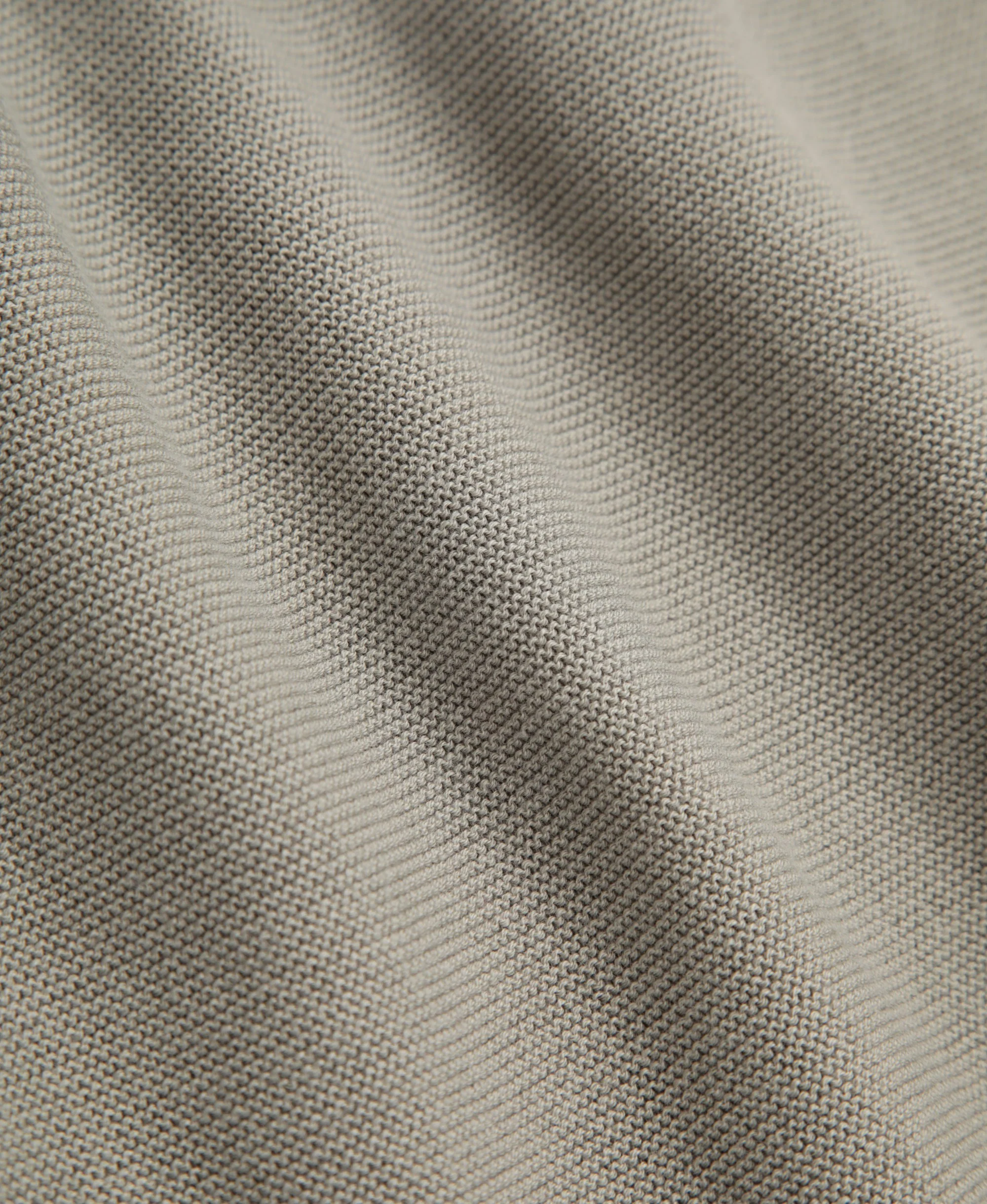 Womens Cotton Textured Jumper - Light Khaki - Image 6